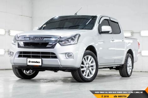 ISUZU DMAX ALL NEW BLUE POWER CAB-4 1.9 Ddi Z (MNC)  MT ปี 2018 ราคา 459,000.- (#BM2024111106)