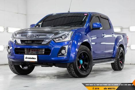 ISUZU DMAX ALL NEW BLUE POWER CAB-4 HI-LANDER 1.9 Ddi Z DVD (MNC)  MT ปี 2018 ราคา 479,000.- (#BM2024111206)