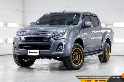 ISUZU DMAX ALL NEW BLUE POWER CAB-4 HI-LANDER 1.9 Ddi L (MNC)  MT ปี 2019 ราคา 489,000.- (#BM2024111412)