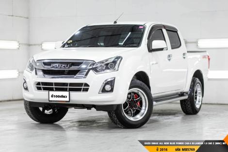 ISUZU DMAX ALL NEW BLUE POWER CAB-4 HI-LANDER 1.9 Ddi Z (MNC)  MT ปี 2016 ราคา 489,000.- (#BM2024111806)