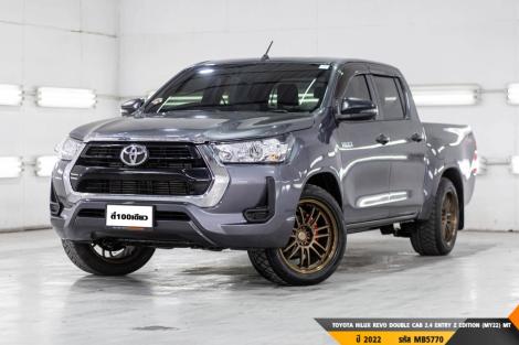 TOYOTA HILUX REVO DOUBLE CAB 2.4 ENTRY Z EDITION (MY22)  MT ปี 2022 ราคา 489,000.- (#BM2024111807)