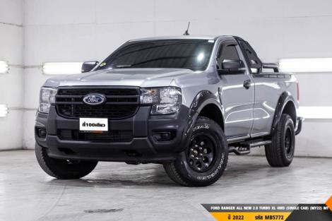 FORD RANGER ALL NEW 2.0 TURBO XL 4WD (SINGLE CAB) (MY22)  MT ปี 2022 ราคา 529,000.- (#BM2024111809)