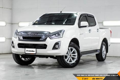 ISUZU DMAX ALL NEW BLUE POWER CAB-4 HI-LANDER 1.9 Ddi Z  AT ปี 2017 ราคา 459,000.- (#BM2024111810)